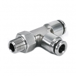 SPD10-03S1G Тройник Т-образный нерж G3/8 10мм